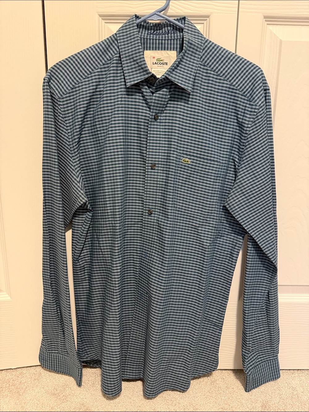 Lacoste Men’s Polo, Size 38 Slim Fit